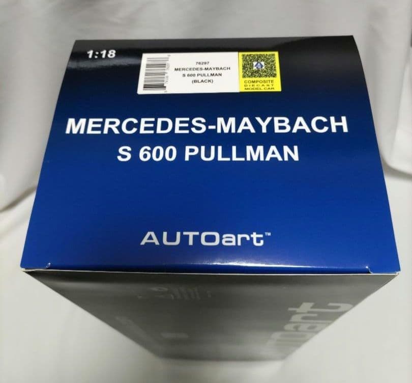 1/18 AUTOart S600 プルマン 黒