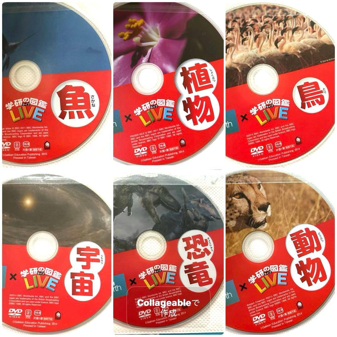 美品✨学研の図鑑LIVE 新版 13冊セットDVDセット✨＋実験キット3種付き◆