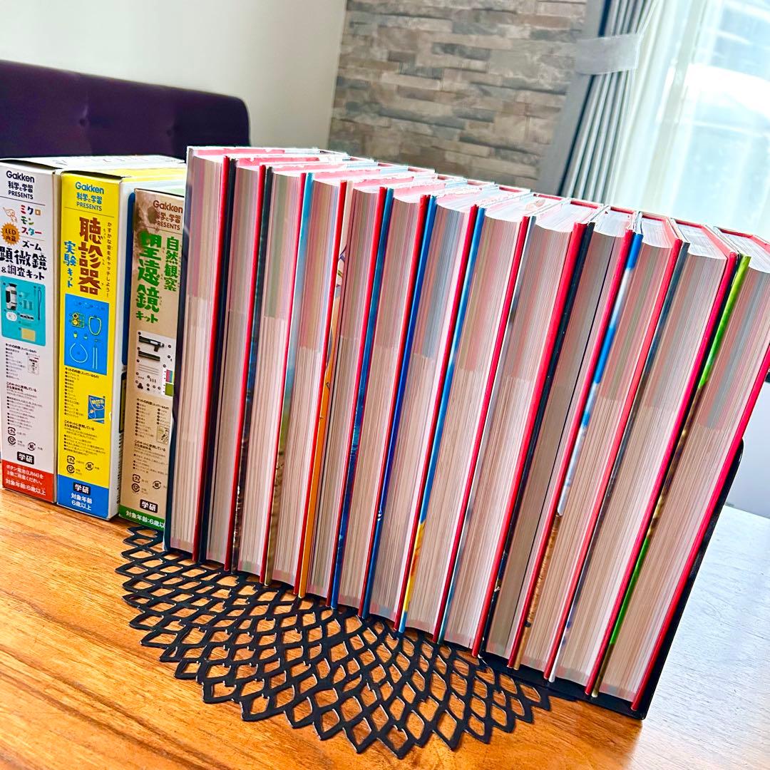 美品✨学研の図鑑LIVE 新版 13冊セットDVDセット✨＋実験キット3種付き◆