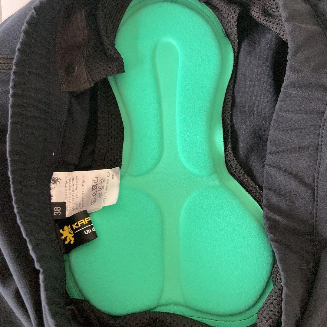 新品⭐︎リオンドカペルミュール自転車サイクルパンツストレッチボトムスレディースM