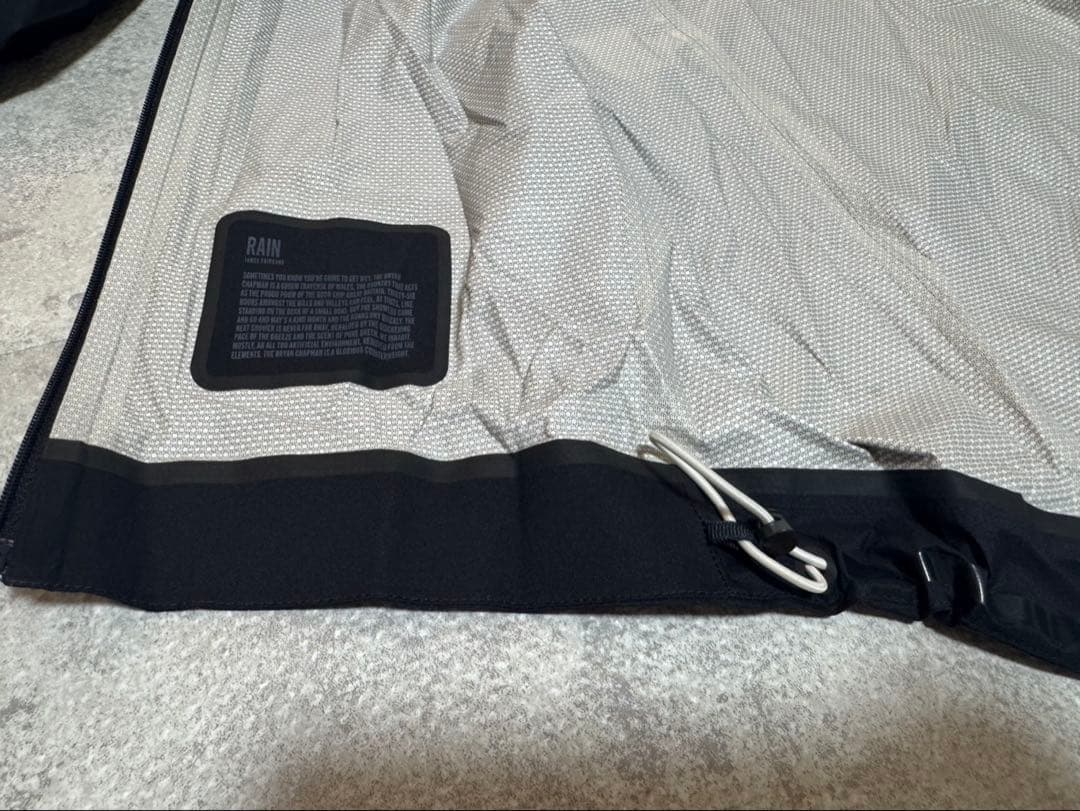 Rapha ブラック　レインジャケット