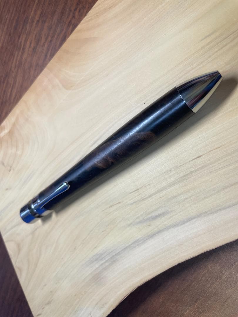 【ぼりぼりさま専用　工房楔 グラッソ】黒檀　こぶ杢