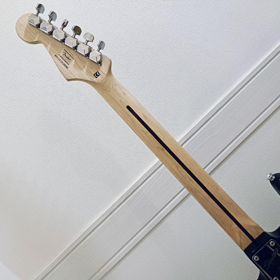 メンテ済｜Squier ストラトキャスター ブラック エレキギター