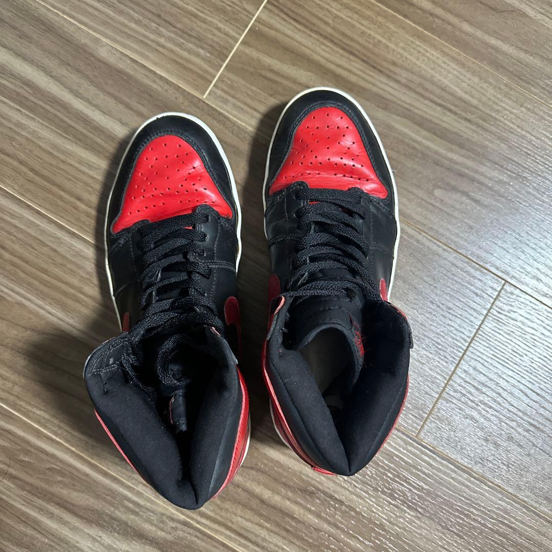 AIR JORDAN1 HI OG BRED 2001 復刻　27.0