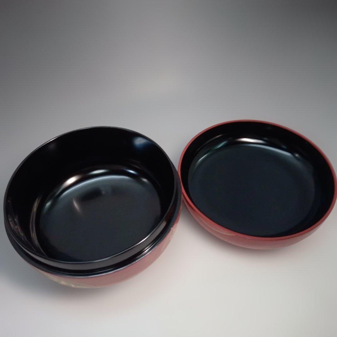 食籠　ジキロ　木製　五君子（松竹梅蘭菊）