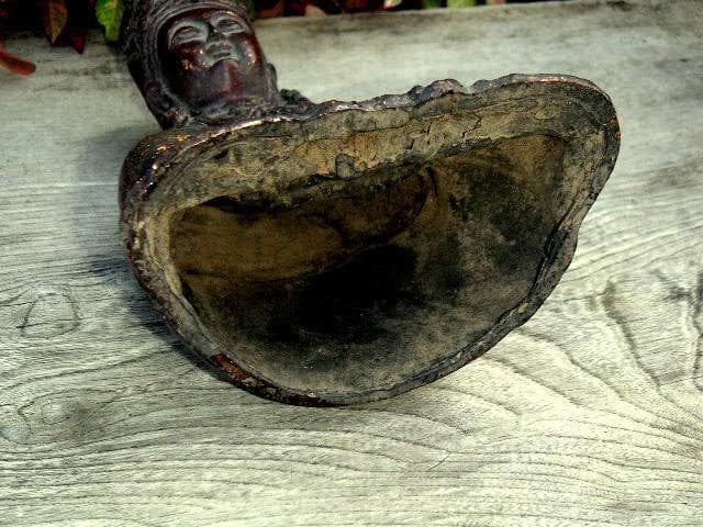 ♥鍍金　仏像　高212ｍｍ　観音像　観音様　骨董　古玩　中国　レトロ