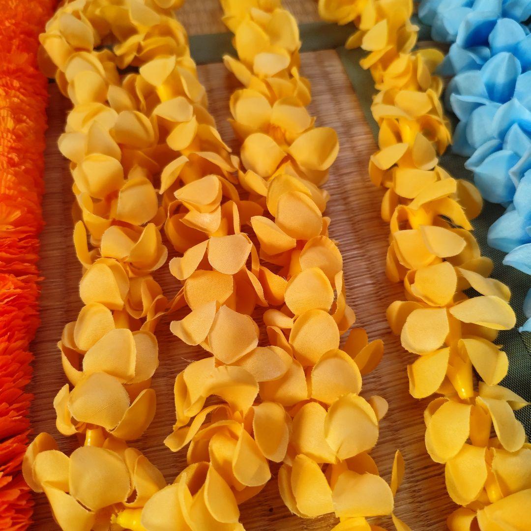 最終値下げ！フラダンス 　レイ　花冠　マウイポイボール　ヘアアクセ　まとめ売り