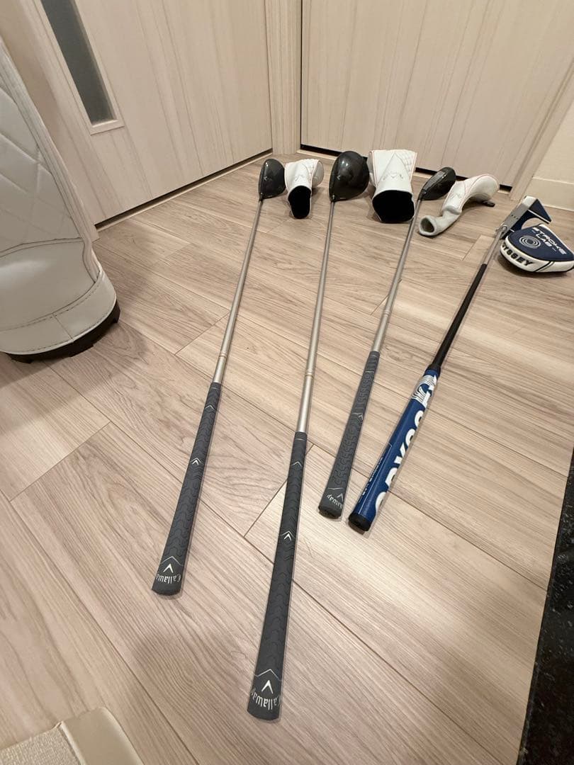 【早い者勝ち‼︎】良品 Callaway レディース クラブセット ホワイトローズ