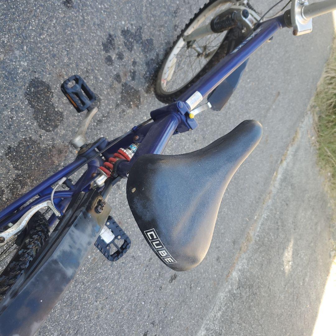 非売品 限定品日産 cube 折りたたみ自転車 当時のまま出品