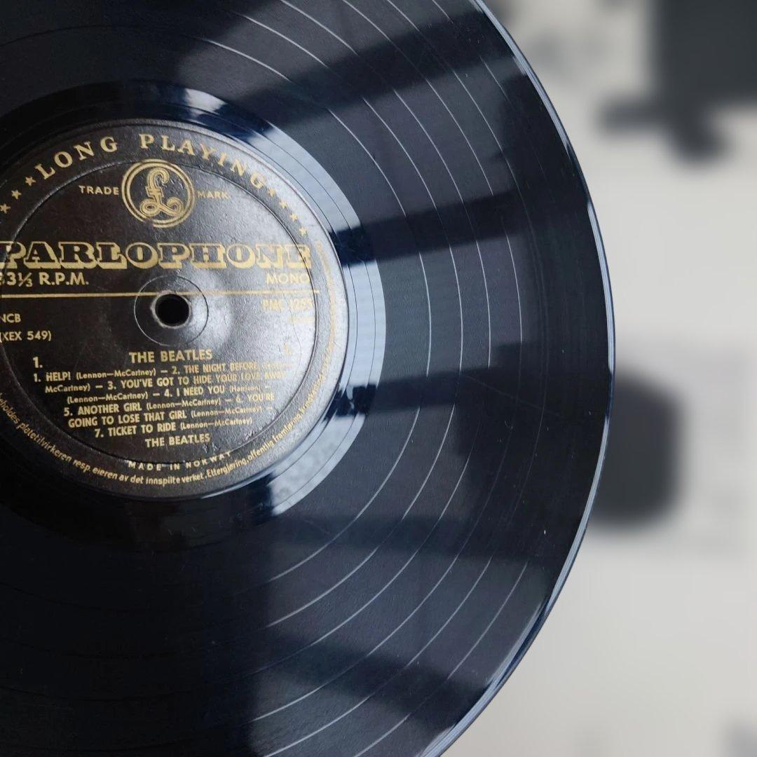 NORWAY盤HELP！1965年MONO