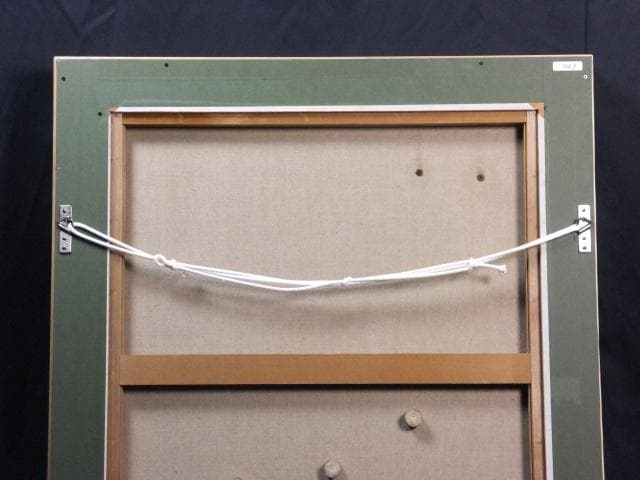 現代美術　馬場彬　直筆サイン『Composition』ミクストメディア0718H