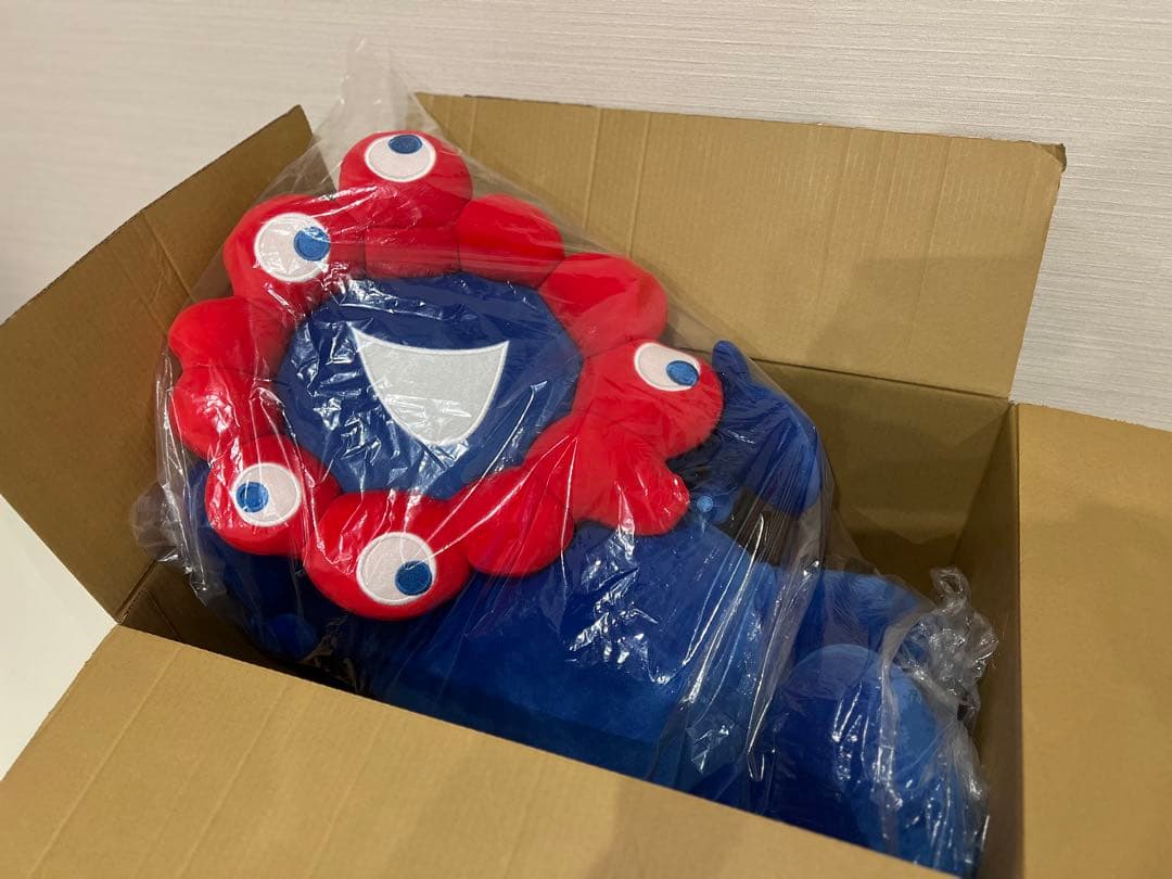 ミャクミャク ぬいぐるみ 1等 特大サイズ 公式ライセンス 状態良好 美品