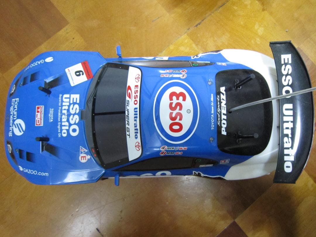 動作確認済み 1/10 エッソ ウルトラフロー JZA 80 スープラ TT01
