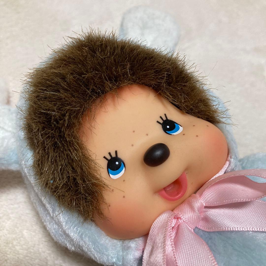 メッセージモンチッチペア　くま(For You) うさぎ(Thank You)