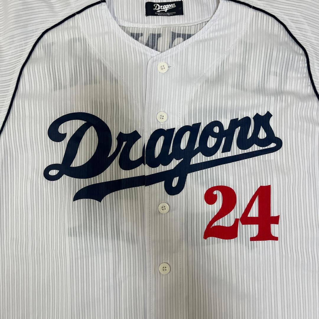 中日ドラゴンズ　英智　ホームユニフォーム