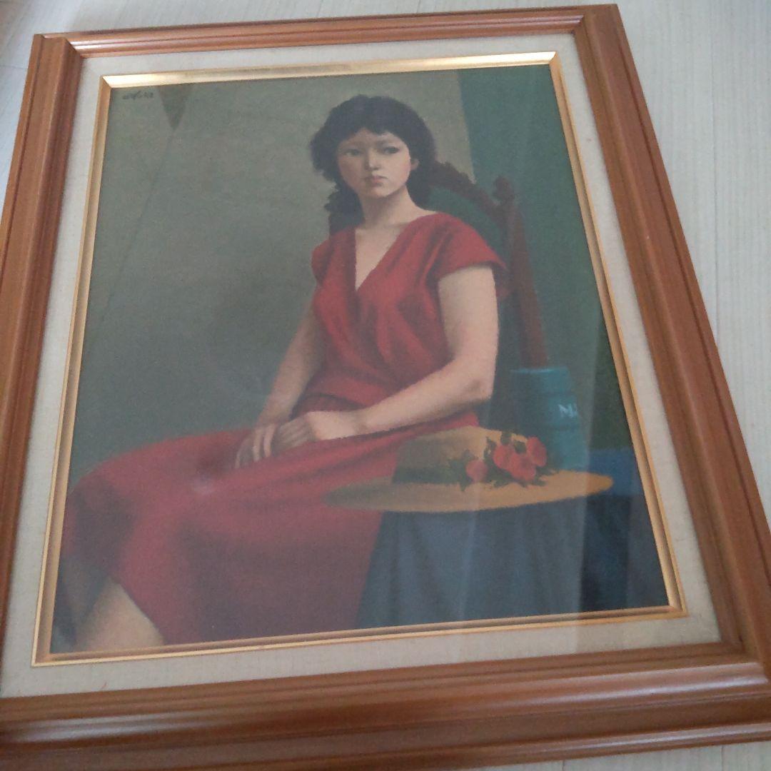 最終お値下げ佐藤カツヤ 一枚の繪 油絵