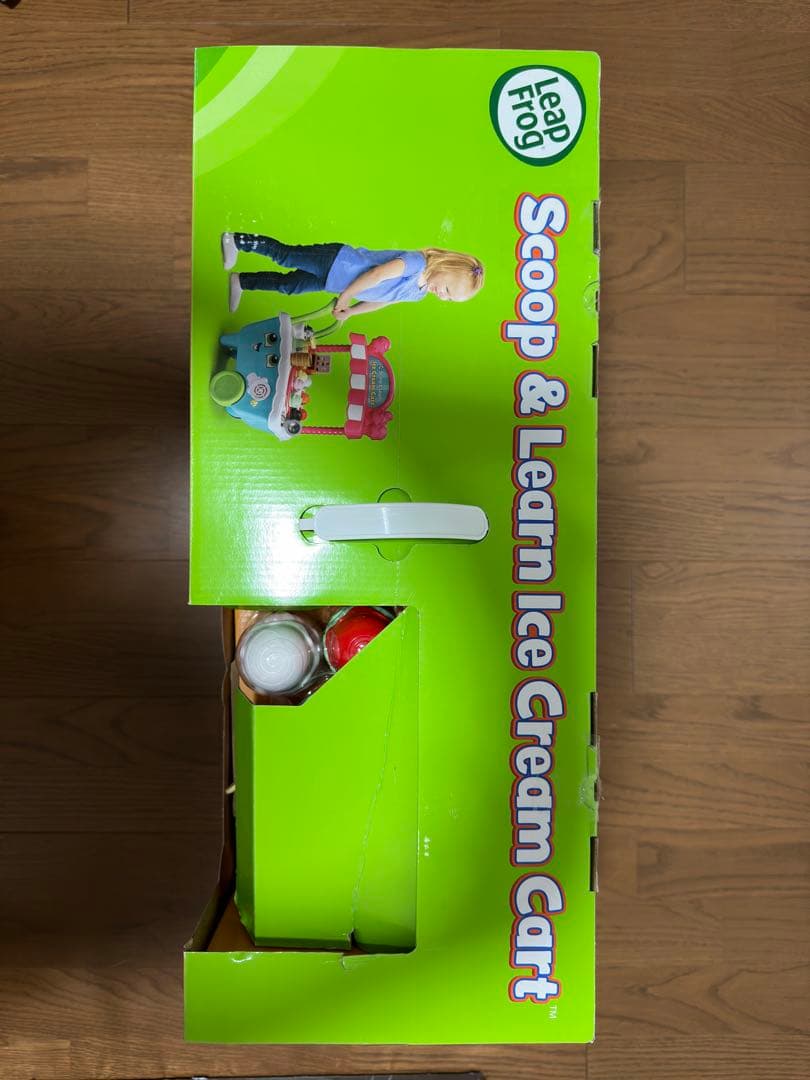 【新品未使用】LeapFrog scoop&Learnアイスクリームカート