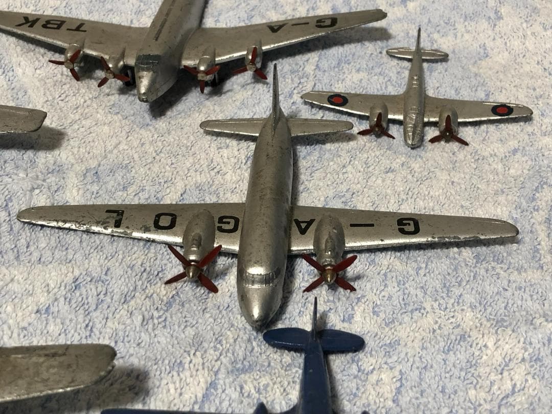 【激レア】約90年前 Dinky Toys 英国製 飛行機 13機セット