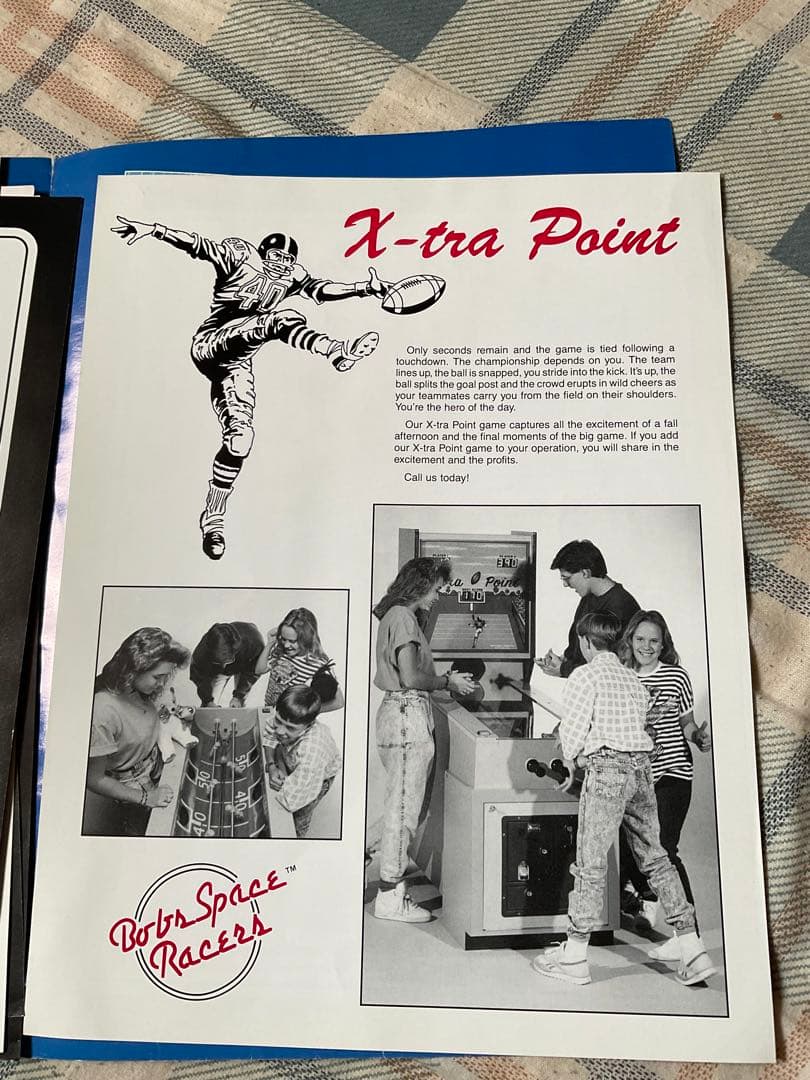 1983年 WHAC A MOLE他、アメリカのアーケードゲーム筐体カタログ集。