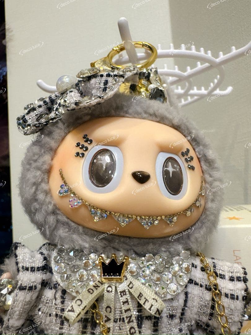 デコレーション ラブブ マカロン セサミ Macaron Sesame Bean