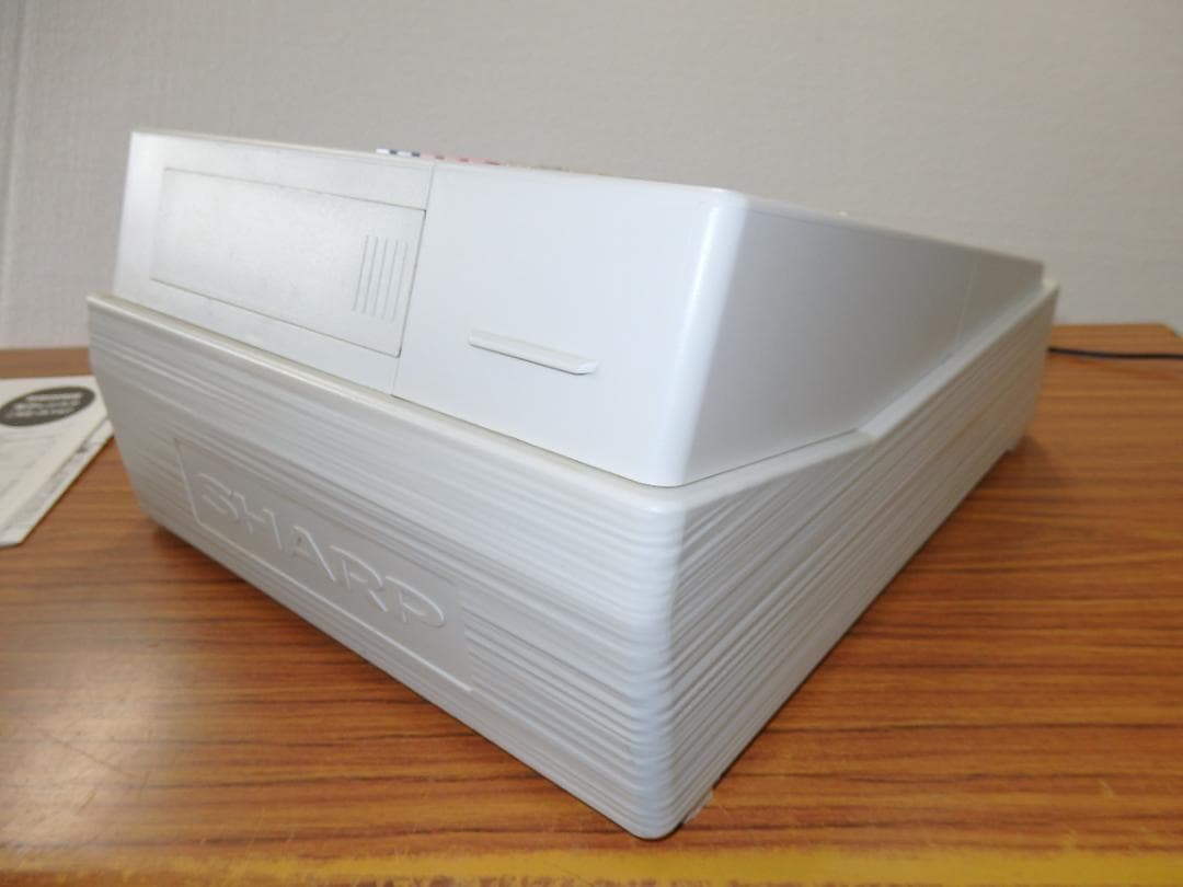 SHARP XE-A147-W ホワイト レジスター