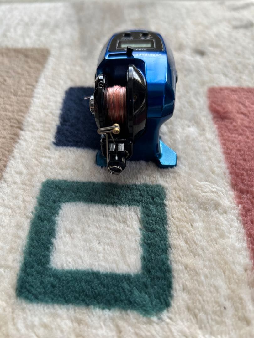 シマノ　レイクマスターCT-T電動リール BLUE ワカサギ