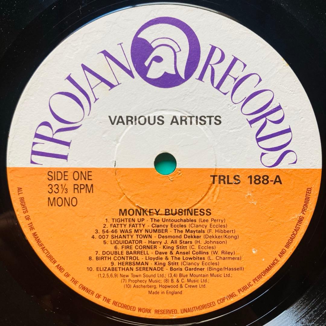 レゲエ LP盤4枚　コンピレーション