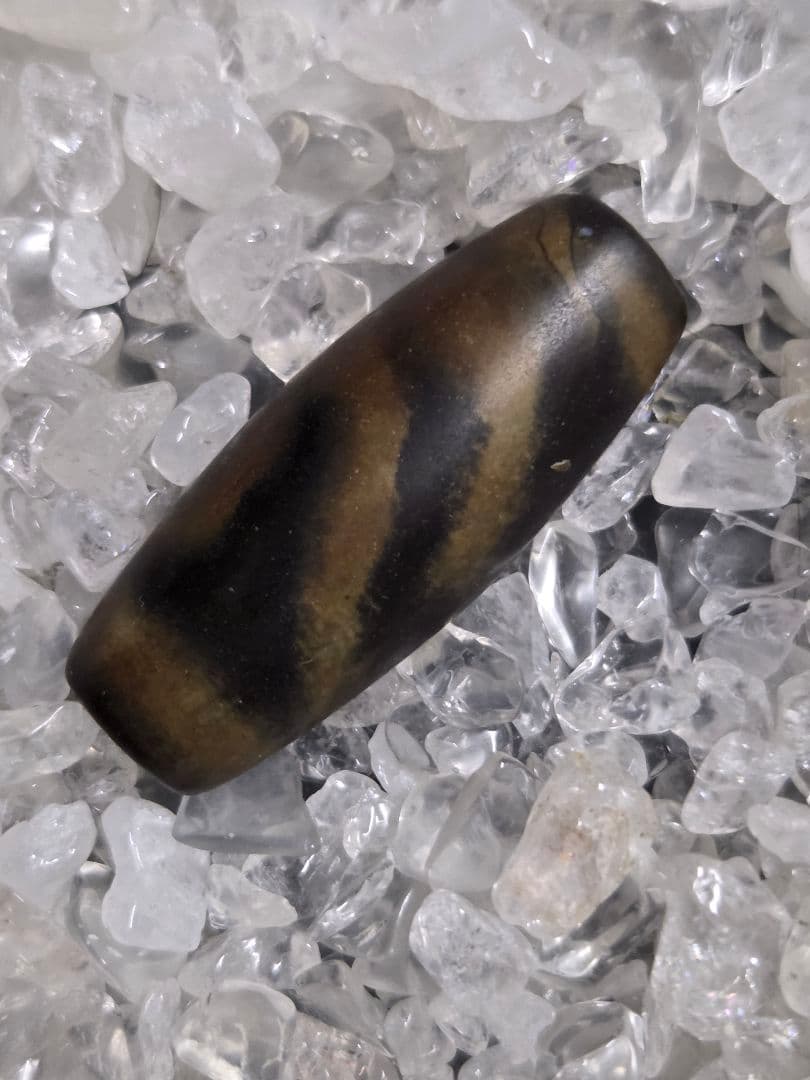 083　天珠　二眼天珠　開光堂様より　dzibeads！