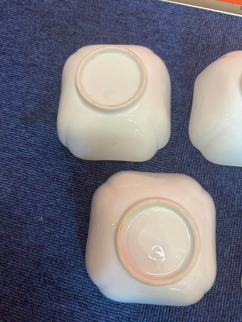 1896 宮内庁御用達『十四代 辻常陸』　辻製　福文字　鉢　5客