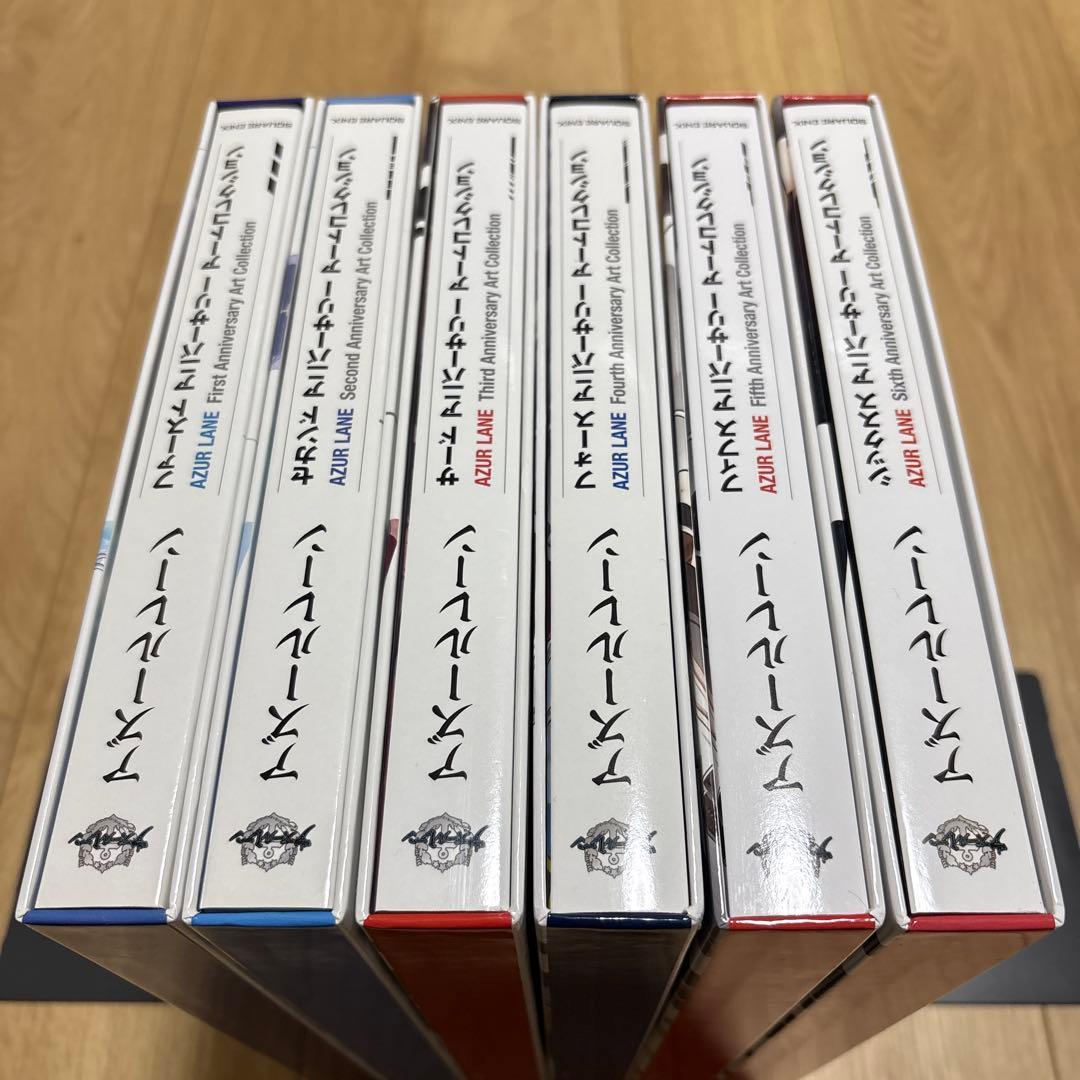アズールレーン アニバーサリーアートコレクション 1 2 3 4 5 6 セット