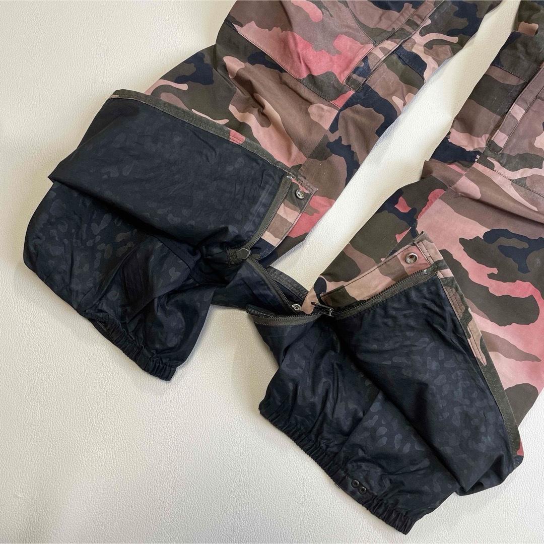 6671 ボルコム　パンツ　迷彩柄　ゴアテックス　カモフラ　スノボ　レディース