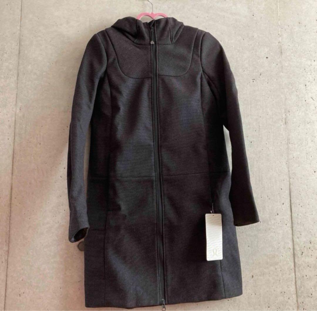 ★lululemon★ルルレモン ヨガ ジャケット コート ブラック ヨガウェア