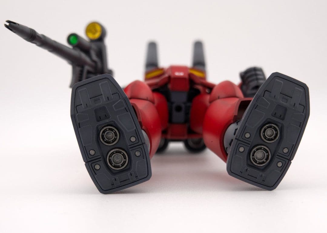 【全塗装・完成品】HG ガンキャノン グラデーション塗装＋特製3D台座＆ケース付