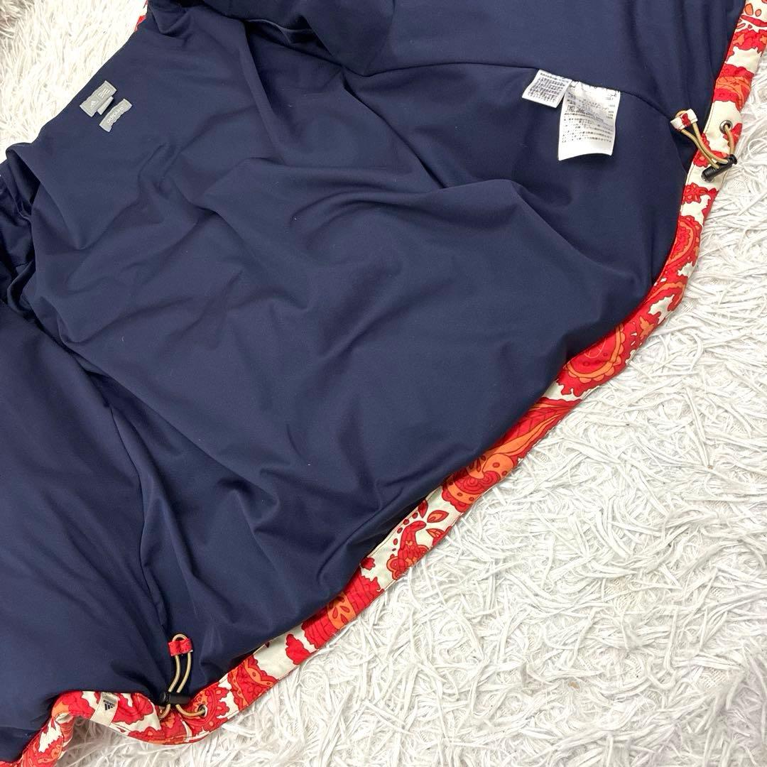 アディダス　adiqure ゴルフ　ペイズリー　ダウンジャケット　テーラーメイド