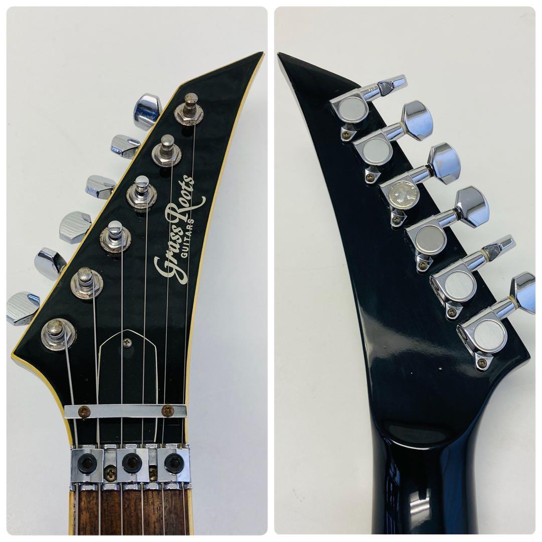 grass roots HORIZON キルトメイプル　エレキギター