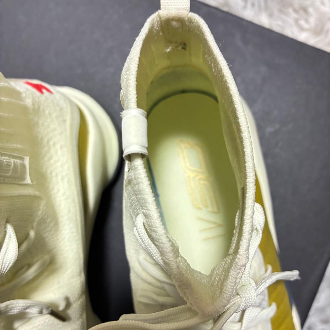 【美品】UNDER ARMOUR Curry 4 Retro Lemon