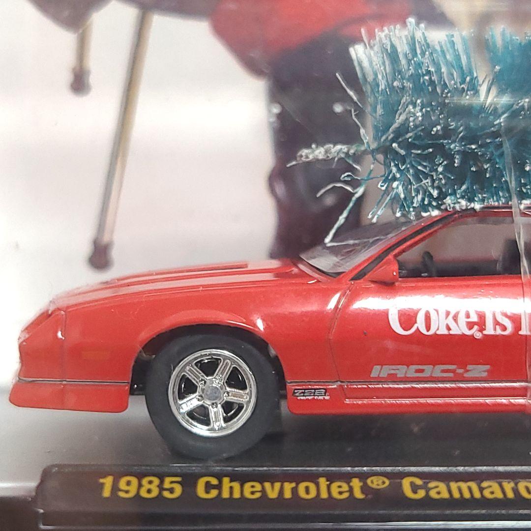 M2マシーン　コカ・コーラ　クリスマス　シボレー　3rd　カマロ 1/64