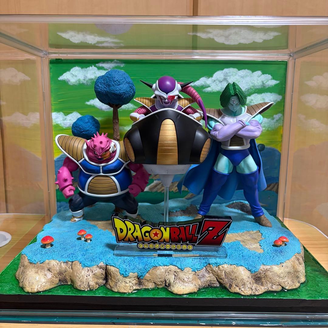 ドラゴンボール ジオラマ リペイント 自作 ナメック星 フィギュア