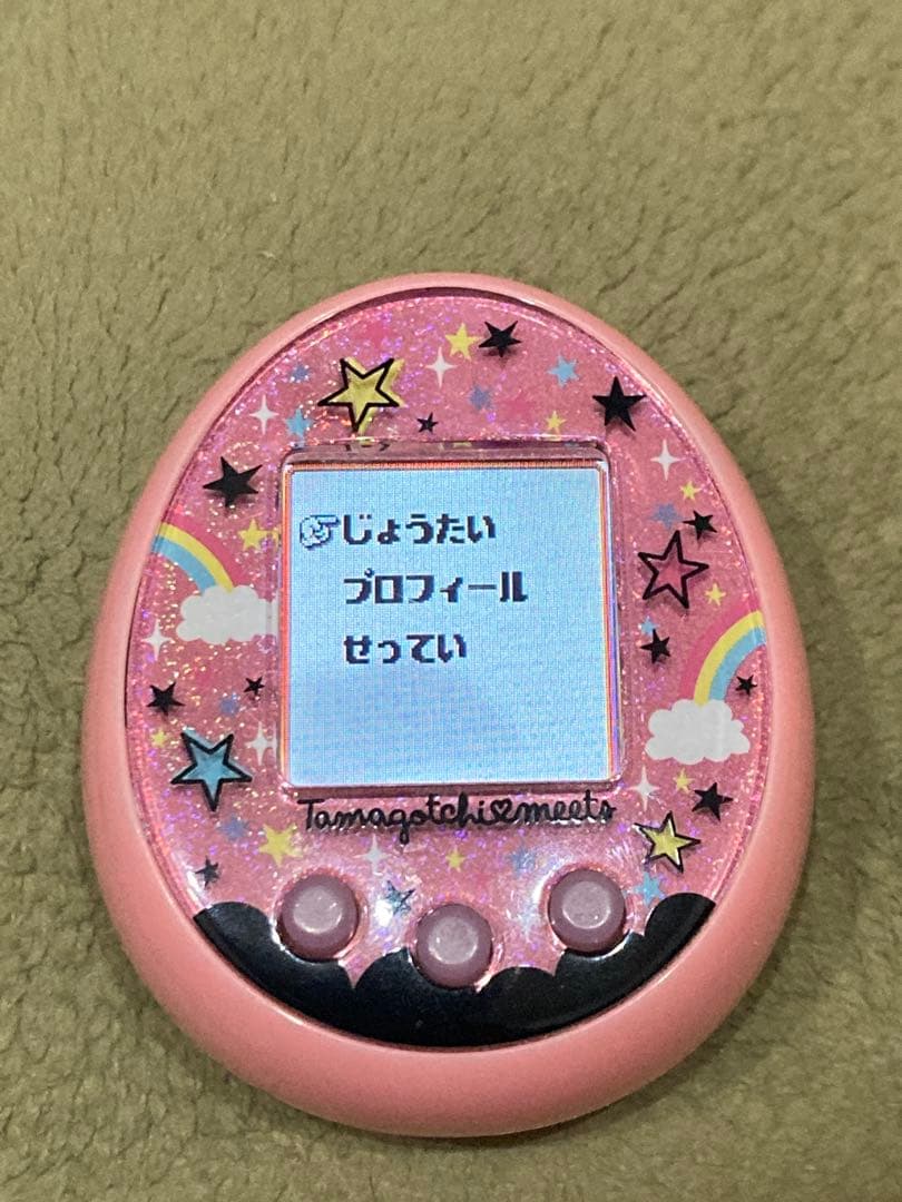 【ジャンク品】たまごっちみーつ マジカルみーつ ピンク