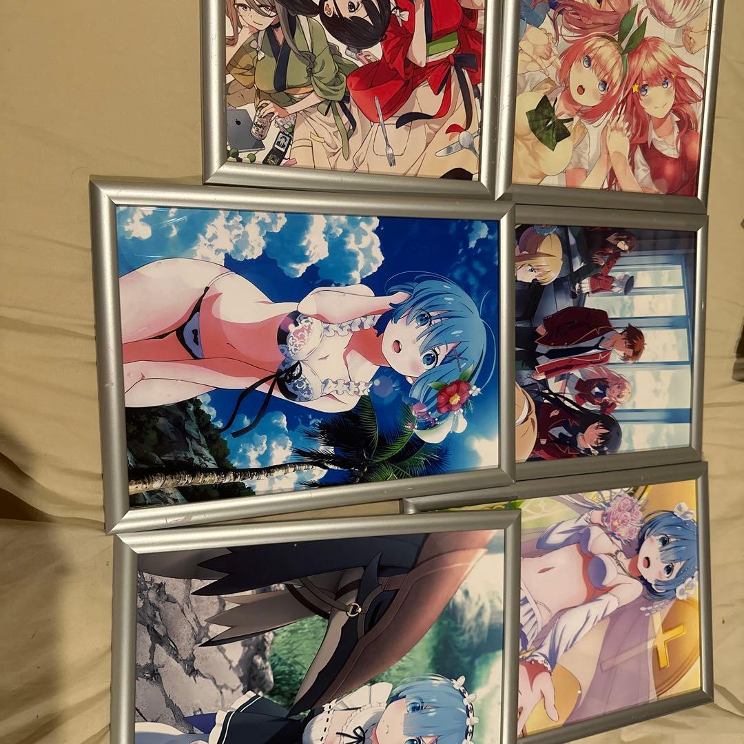 アニメキャラクターアート フレームセット 29枚