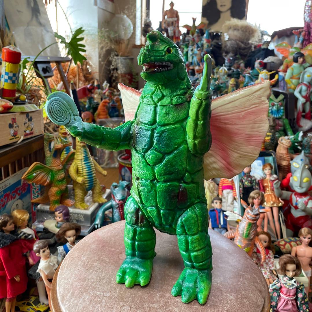 当時物　ジャイアント　ドラコ　　　　　　　　　劇レア完品足裏シール残り