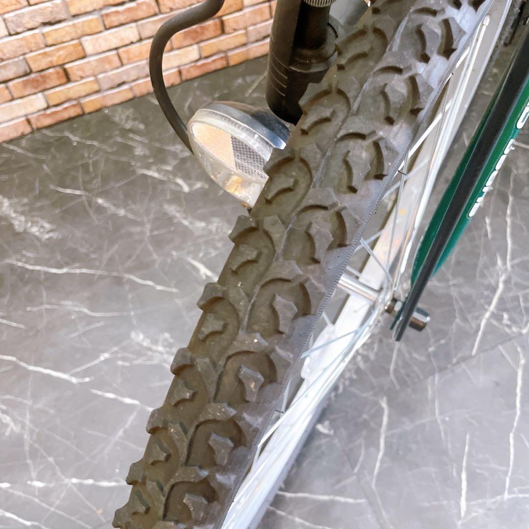 【74】子供用自転車 子供車 TACKLE BOY グリーン 24インチ