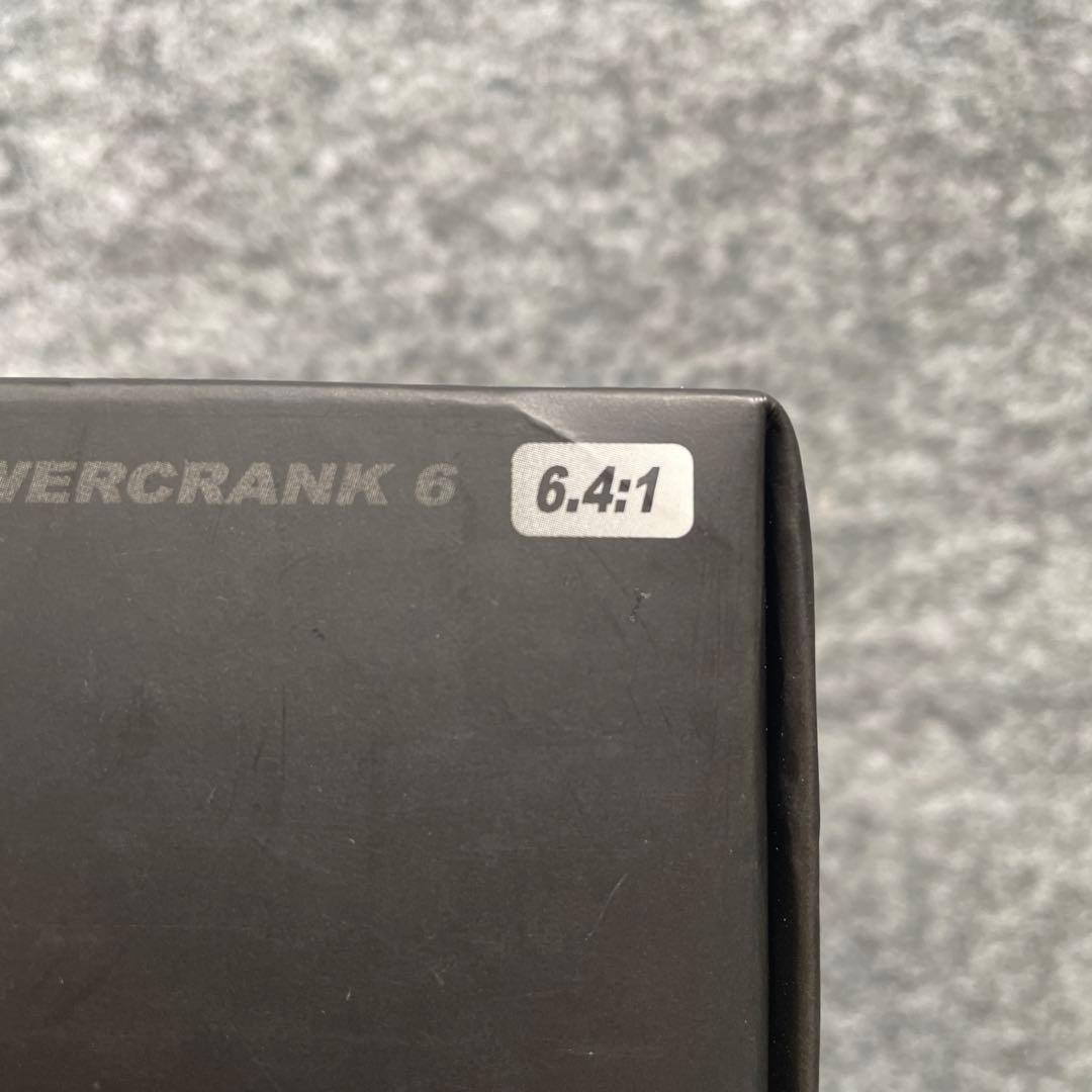 アブガルシアベイトリール/REVOパワークランク6/ギア比6.4:1 美品中古