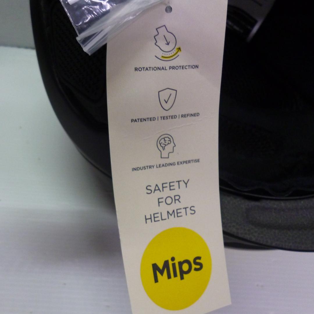 ブルースカイ 大人用スノーヘルメット MIPS搭載 ブラック Mサイズ