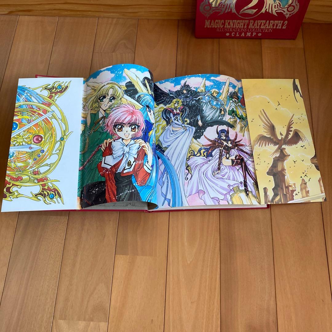CLAMP 8作品+魔法騎士レイアース原画集2冊　53冊セット　関連本セット