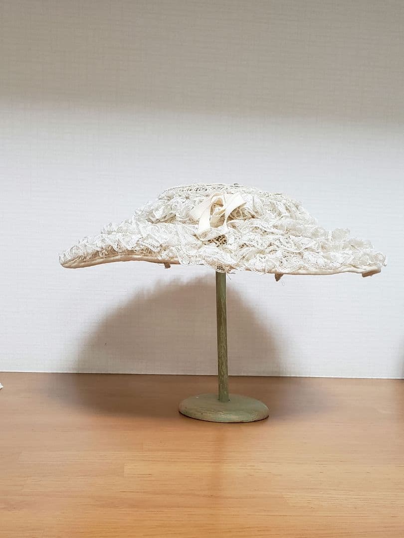 ヴィンテージ ロマンチック 帽子 レース