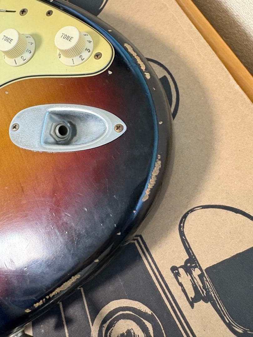 Fender road worn ストラト 初期 パーツカスタム