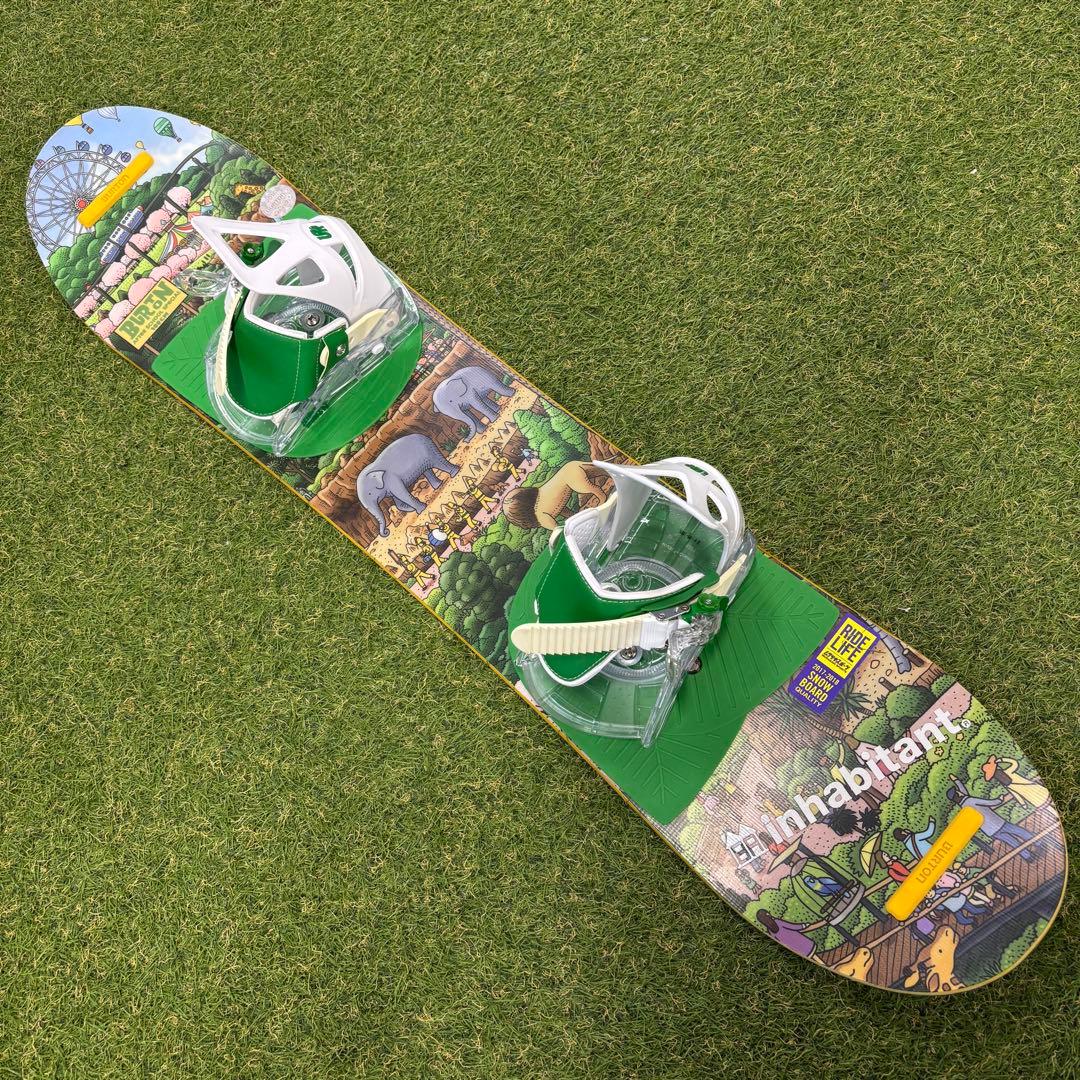 【即日発送 美品】バートン アフタースクール キッズスノーボード 100cm