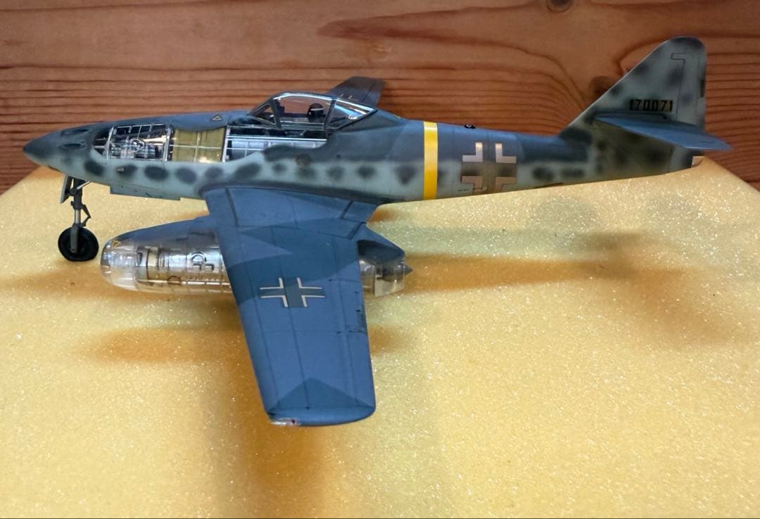 タミヤ 1/48 メッサーシュミットクリヤーエディション 完成品