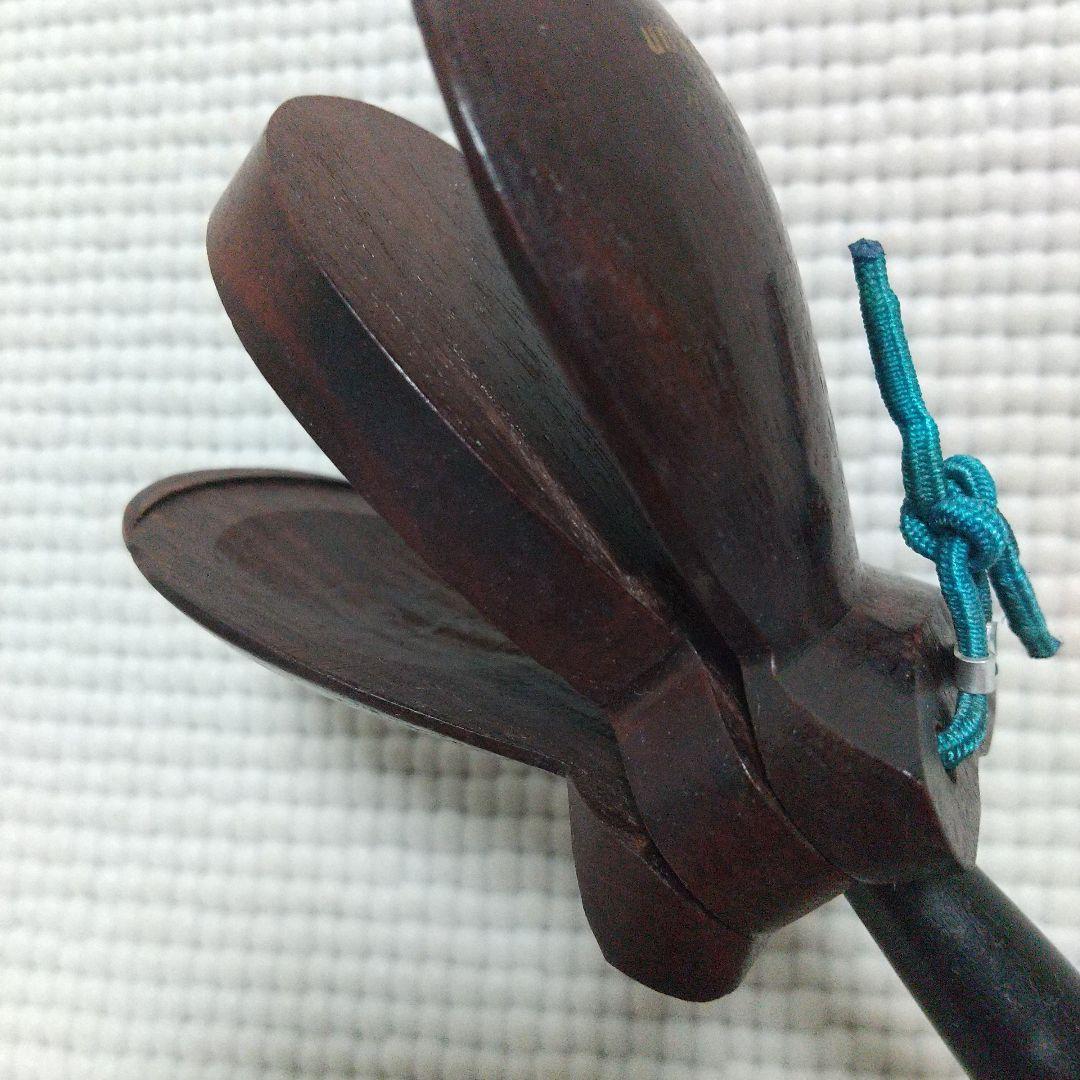 激レア♪NIKKAN製〈柄付きカスタネット〉キレの良い音♪木製 昭和レトロ